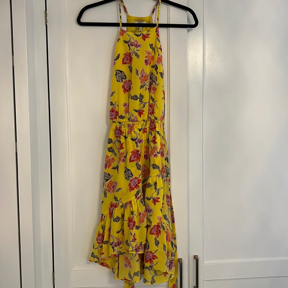 Yellow floral Joie dress